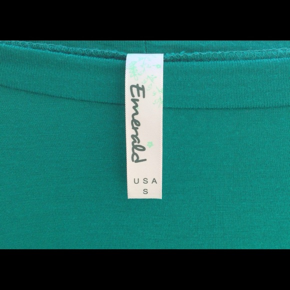 Emerald dress size S - Picture 3 of 4